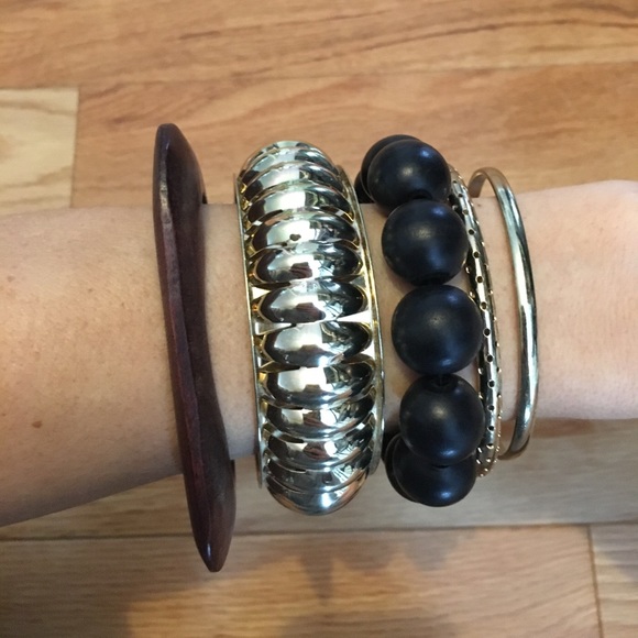 H&M Boho Bangles Set of 5 - Picture 1 of 2
